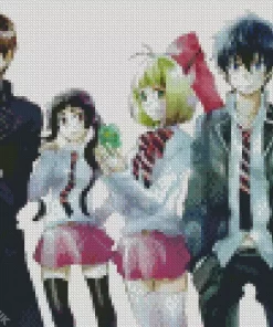 Blue Exorcist Anime Characters Diamond Painting