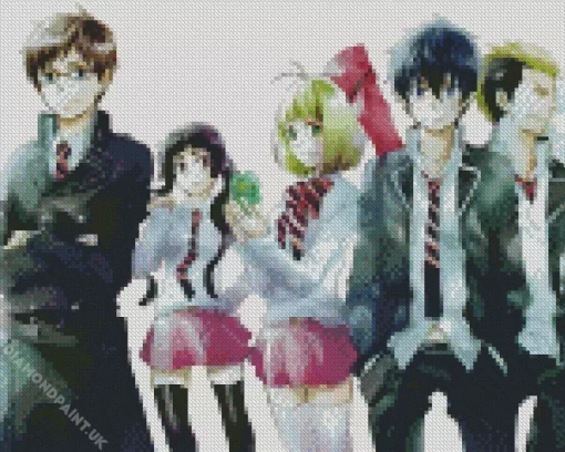 Blue Exorcist Anime Characters Diamond Painting