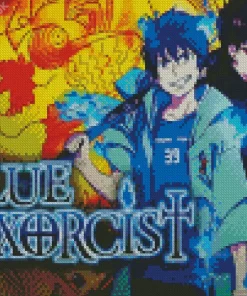 Blue Exorcist Poster Diamond Painting