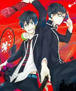 Blue Exorcist Rin And Yukio Diamond Painting