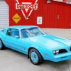 Blue Firebird Car Diamond Painting