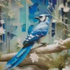 Blue Jay Diamond Painting