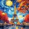 Eiffel Tower Van Gogh Diamond Painting