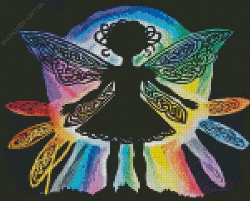 Fairy Silhouette Diamond Painting