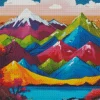 Fantasy Mountains Diamond Painting