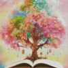 Fantasy Tree Book Diamond Painting