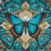 Geometric Butterfly Art Diamond Painting