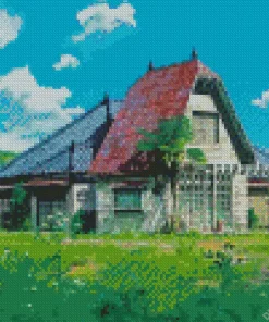 Ghibli Home Art Diamond Painting