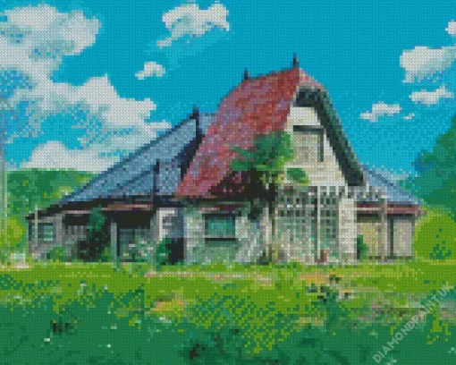 Ghibli Home Art Diamond Painting