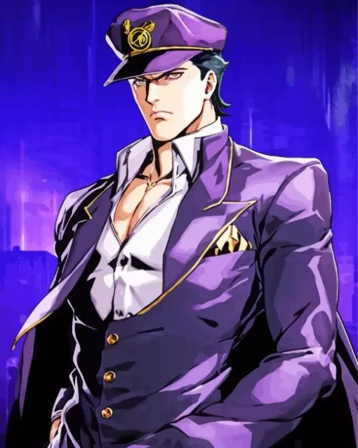 Jotaro Jojos Bizarre Adventure Diamond Painting