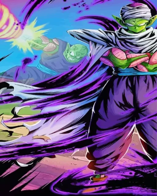 Piccolo Dragon Ball Diamond Painting