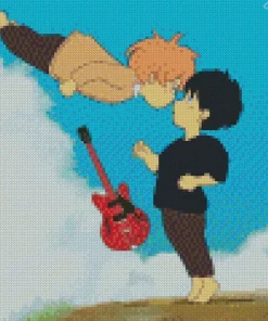 Ponyo And Sosuke Diamond Painting