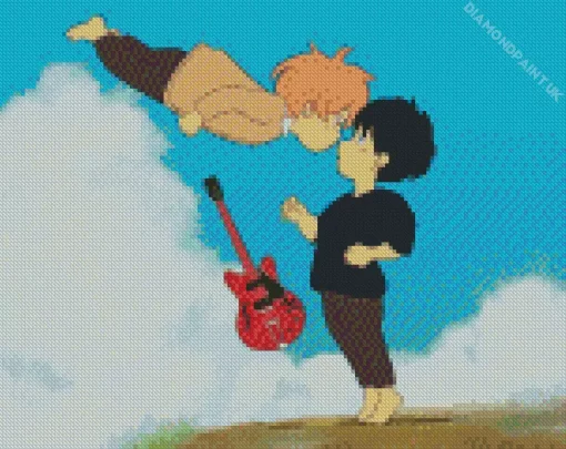 Ponyo And Sosuke Diamond Painting