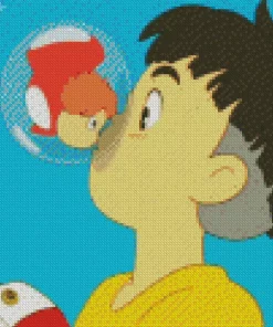 Ponyo Anime Diamond Painting