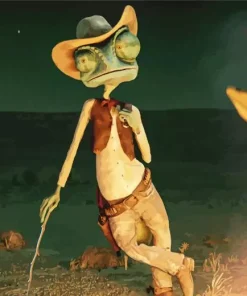 Rango Cowboy Diamond Painting