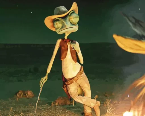 Rango Cowboy Diamond Painting