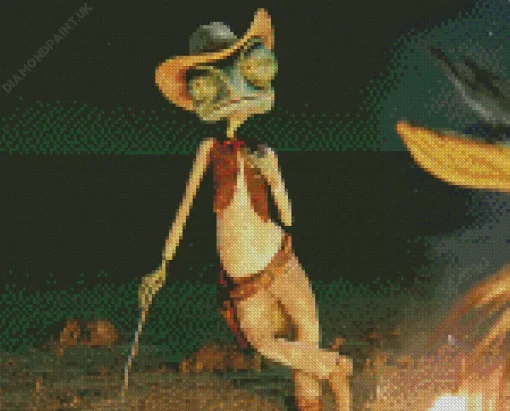 Rango Cowboy Diamond Painting