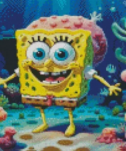 Sweet Spongebob Diamond Painting