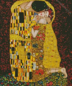 The Kiss By Gustav Klimt Diamond Painting