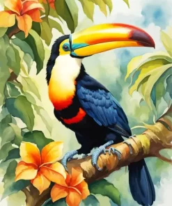 Toucan Art Diamond Painting