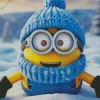 Winter Minion Diamond Painting