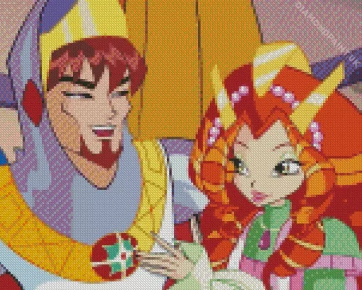 Winx Bloom Parents Diamond Painting