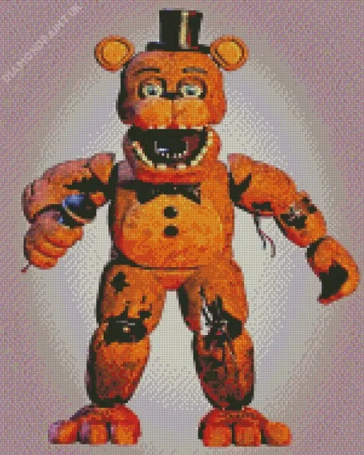 Withered Freddy Diamond Painting