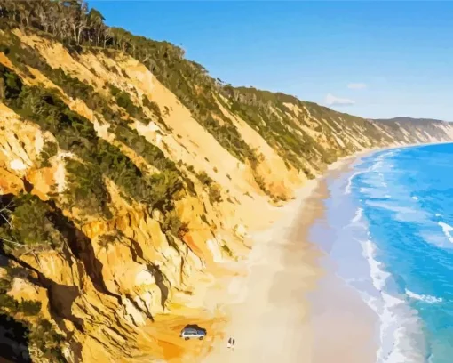 Australia Rainbow Beach Diamond Painting