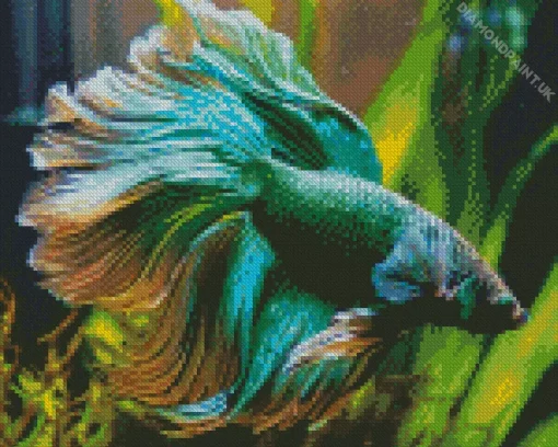 Betta Smaragdina Diamond Painting