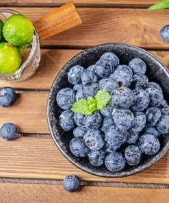 Blueberry Bowl And Limes Diamond Painting