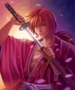 Kenshin Himura Diamond Painting