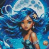 Little Blue Mermaid Diamond Painting