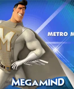 Metro Man Megamind Diamond Painting