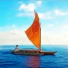 Moana Boat Diamond Painting