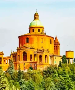 Santuario Madonna Di San Luca Bologna Diamond Painting