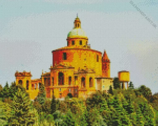 Santuario Madonna Di San Luca Bologna Diamond Painting