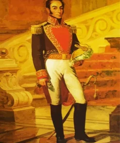 Simon Bolivar Diamond Painting