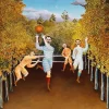 The Football Players By Henri Rousseau Diamond Painting