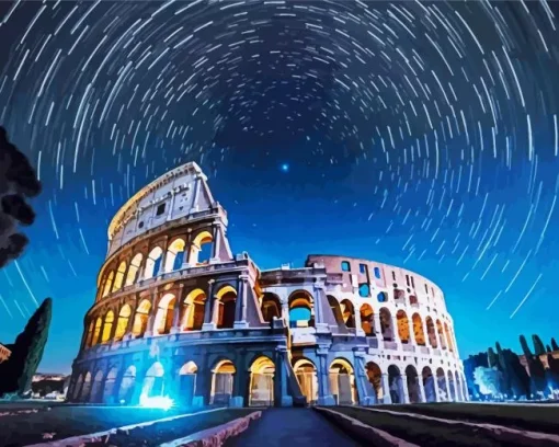 The Colosseum Rome Diamond Painting