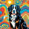 Abstract Dog Diamond Painting