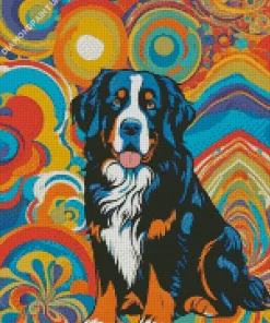 Abstract Dog Diamond Painting