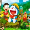 Anime Nobita And Doraemon Diamond Painting