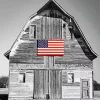 Barn With American Flag Diamond Painting