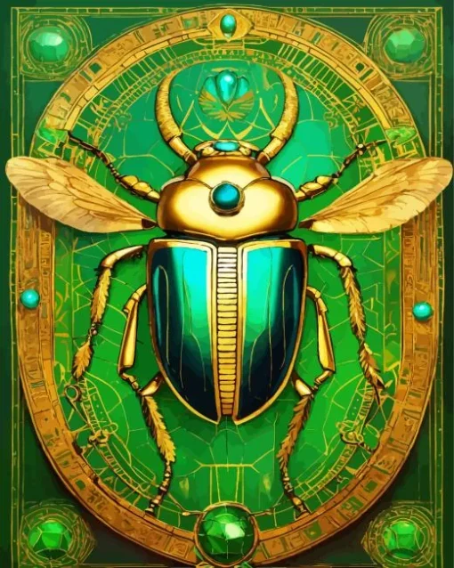 Beetle Art Diamond Painting