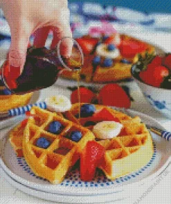 Belgian Waffles Diamond Painting