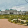 Belvedere Garden Vienna Diamond Painting