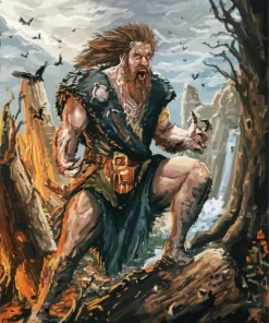 Beorn The Hobbit Diamond Painting