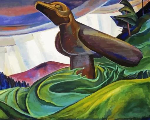 Big Raven Emily Carr Diamond Painting