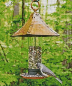 Bird Feeder Diamond Painting