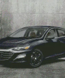 Black Malibu Car Diamond Painting